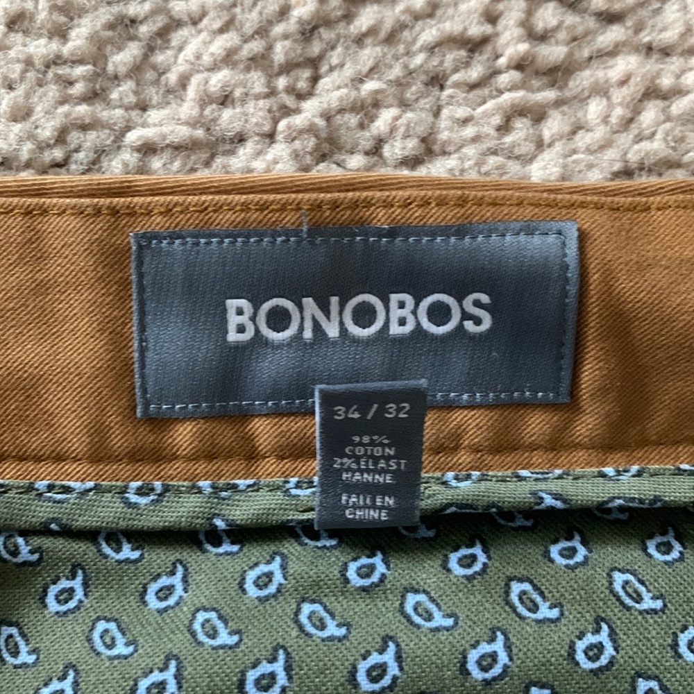 Mens Bonobos slim pant